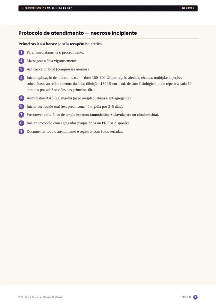 Página da apostila: Protocolo de urgência